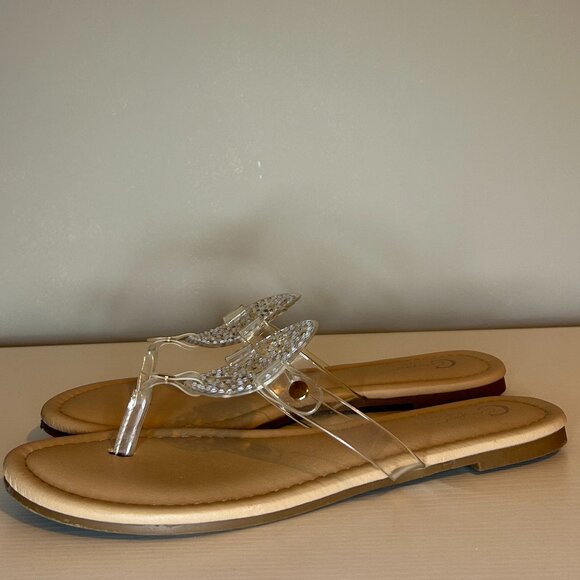 clear sparkle flats - Picture 4 of 6